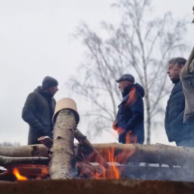 Publiek: Nieuwjaarsduik 2024